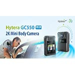 Hytera Releases Compact Body Worn Camera with 2K Resolution