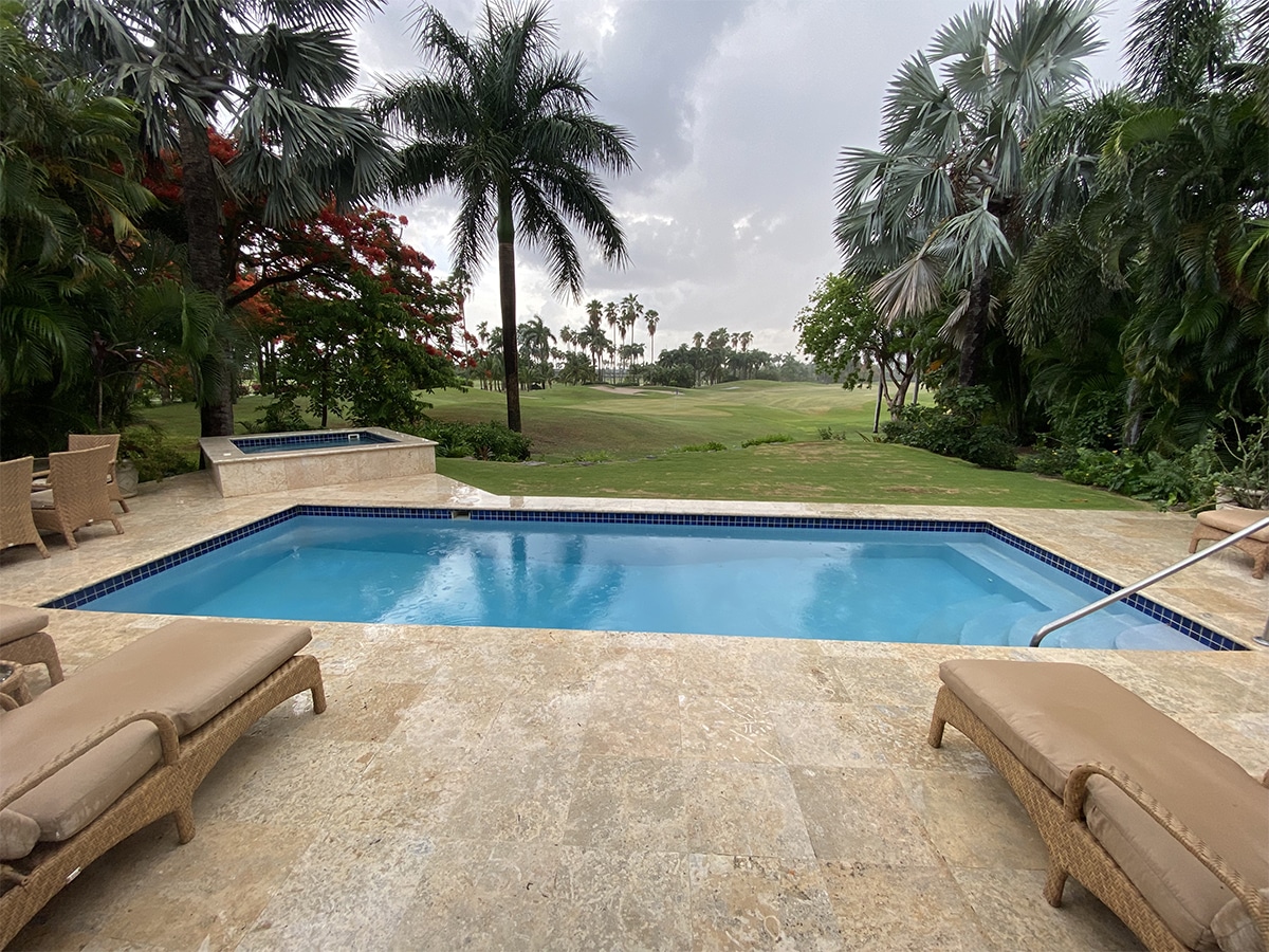 pool view