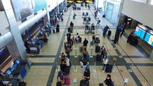 Passenger traffic in Latin America and the Caribbean decreased 87.6% in July