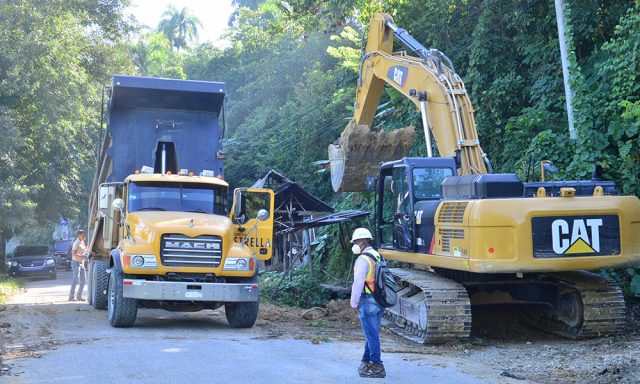 Work on the tourist highway that will connect Santiago with Puerto Plata restarts