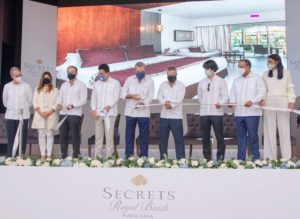 President Abinader opens the Secrets® Royal Beach Punta Cana hotel