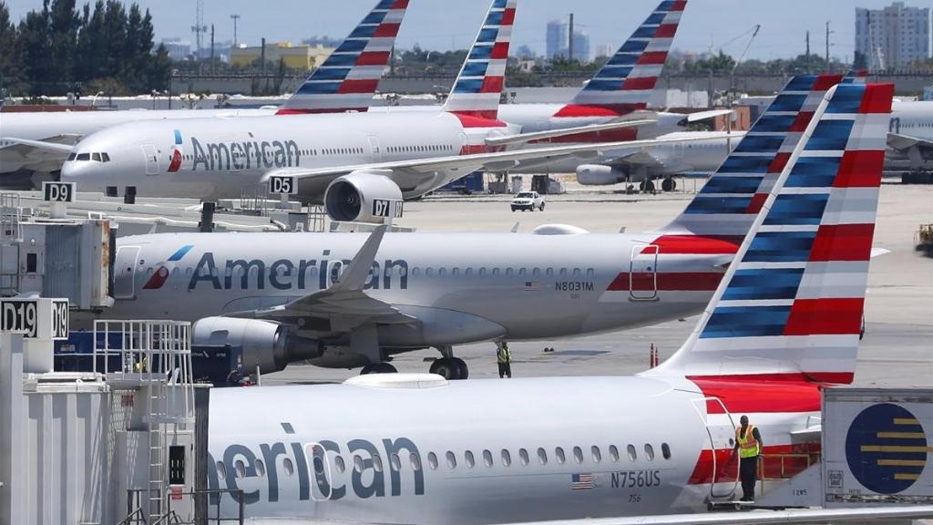 American Airlines introduces a health passport for all international travel to the US.