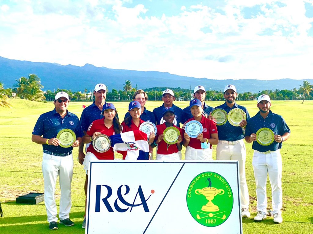 Dominican Republic golf team obtains second place in Caribbean Championships