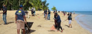 Protecting and cleaning our beaches is maintaining the environmental balance