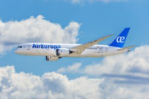 Air Europa will add 5 Boeing 787 to its fleet; will fly to 23 destinations in America in 2022