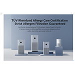 Xiaomi Smart Air Purifier 4 Compact Received TÜV Rheinland Allergy Care Certification