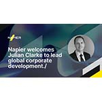 Napier Welcomes Industry Leader Julian Clarke to Lead Its Global Corporate Development