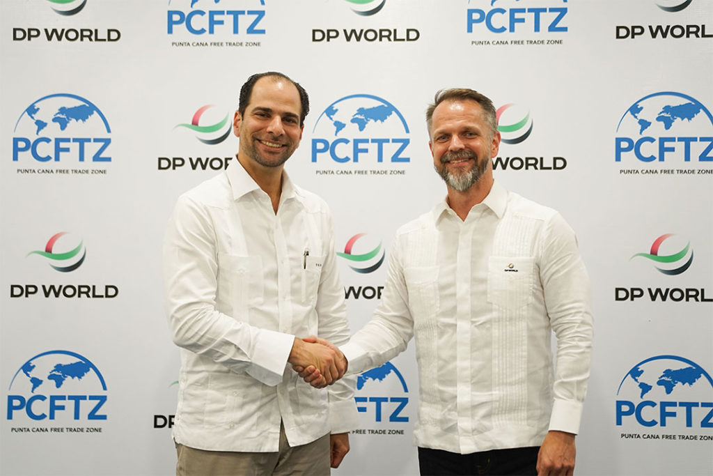 DP World and Punta Cana Free Trade Zone sign agreement for the development of an area cargo logistics center