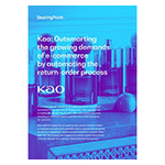 Kao outsmarts the growing demands of e-commerce by automating the return-order process – BearingPoint client success story