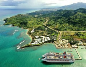 Puerto Plata receives this Thursday 18,611 cruise passengers on four vessels