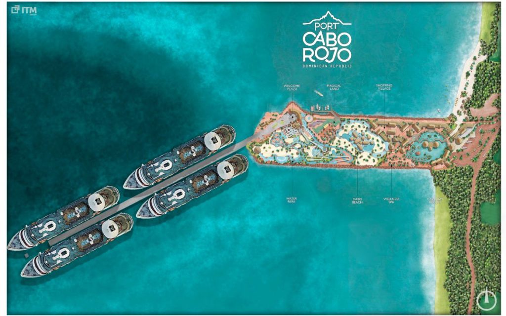 Port Cabo Rojo will be the first cruise port in the south of the Dominican Republic