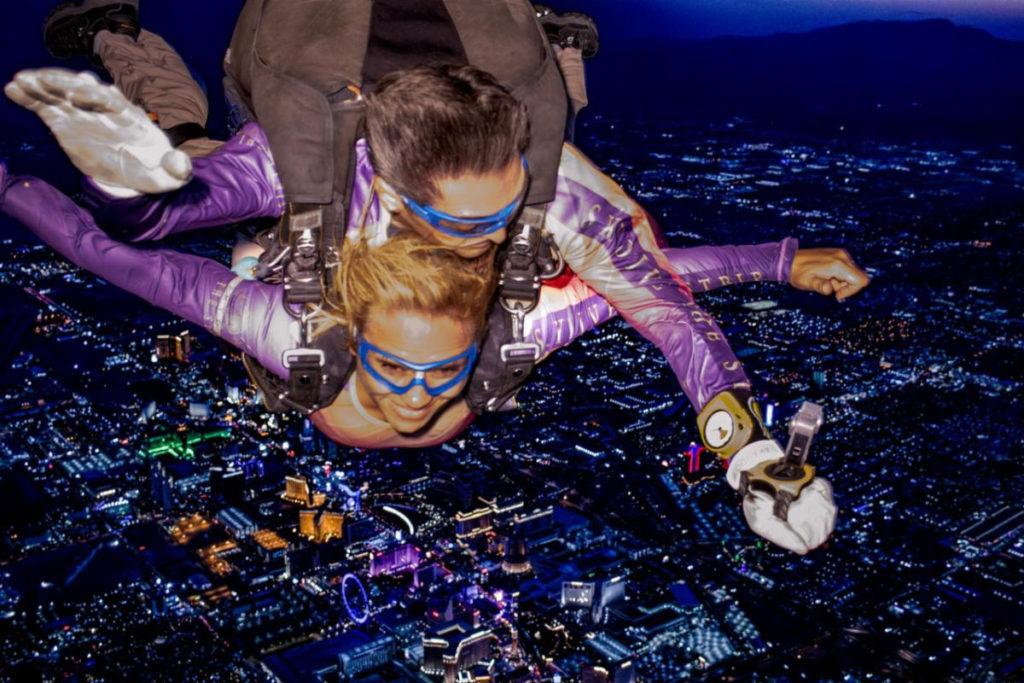 Skydive the Strip: After Sunset officially takes flight  ﻿in Las Vegas