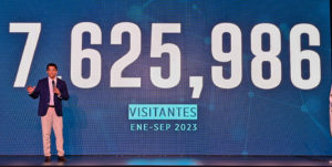 Dominican Republic received 7,625,986 visitors in the January-September period