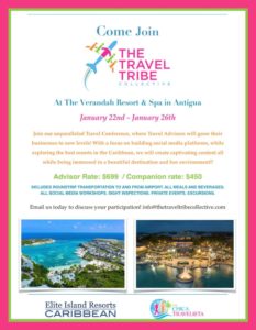 Antigua to Host Travel Advisor Conference 