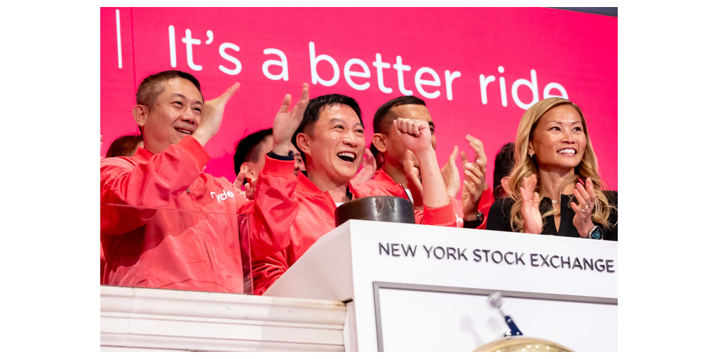 Ryde Group Ltd Rings the New York Stock Exchange (“NYSE”) Closing Bell on April 4, 2024