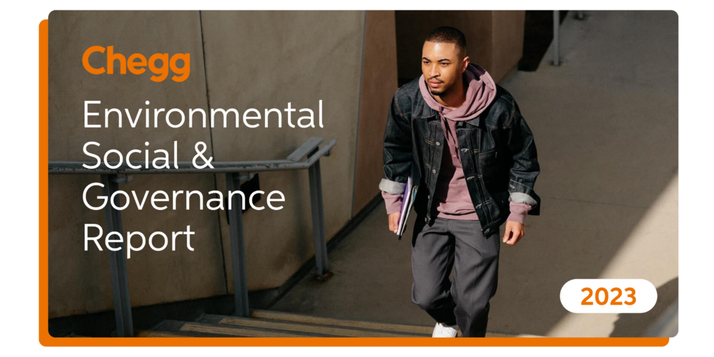 Chegg Publishes Annual Environmental, Social, and Governance (ESG) Report